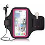 Mobigear Go Active Mobilhållare för löpning Neopren Sportfodral Sportarmband - large - Rosa