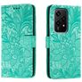 Mobigear Flowers HONOR 200 Lite Etui z klapką typu portfel - Zielony