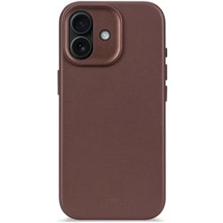 Decoded iPhone 17 Aito nahka Suojakuori Iskunkestävä - Chocolate Brown