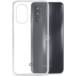 Mobilize Gelly Transparentní Motorola Moto G52 Flexibilní TPU Zadní kryt - Průhledná