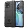 Mobigear Rugged Shield Motorola Moto G72 TPU flexible Carcasa Antigolpes - Negro