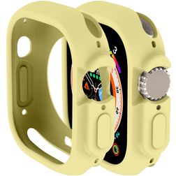 Mobigear Colors Funda rígida para Apple Watch Ultra - 49 mm - Amarillo