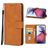 Mobigear Wallet Motorola Moto G72 Lompakkokotelo + Setelitasku - Ruskea