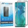 Mobigear Curved Motorola Edge Plus Panssarilasi Näytönsuoja - Suojakuoren kanssa yhteensopiva - Musta
