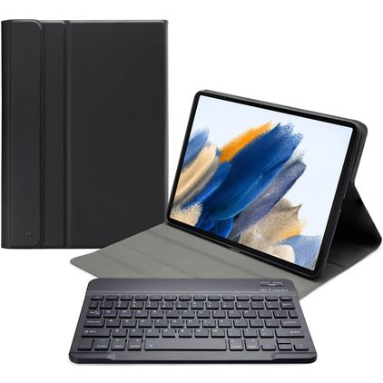 Mobilize Detachable Bluetooth Keyboard Samsung Galaxy Tab A8 10.5 (2021) QWERTY Keyboard Wallet case - Black