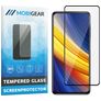 Mobigear Premium POCO X3 Pro Tempered Glass Screen Protector - Case Friendly - Black