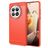 Mobigear Brushed Slim OnePlus 13 TPU flexível Capa traseira - Vermelho