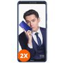Mobigear HONOR Note 10 Cristal templado Protector de pantalla - Compatible con fundas (pack de 2)