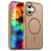 Mobigear Shockproof iPhone 17 MagSafe Kova Suojakuori - Desert Gold