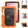 Mobigear SureGrip XGuard Samsung Galaxy Tab S11 Fodral Hårdplast / Silikon Skal + Pennhållare + Axelrem + Ställ - Orange