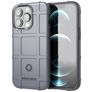 Mobigear Rugged Shield iPhone 13 Pro TPU flexível Capa traseira Antichoque - Cinzento