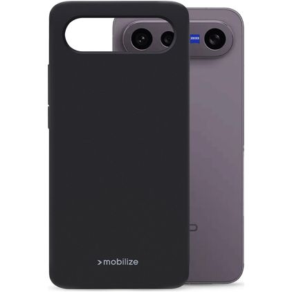Mobilize Rubber Gelly Vivo V70 FE Flexibilní TPU Zadní kryt - Černá