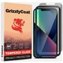 GrizzlyCoat Easy Fit AntiSpy iPhone 13 Mini Vidro temperado Película de ecrã Privacidade - Compatível com capas + Moldura de instalação
