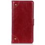 Mobigear Ranch Motorola One Fusion Plus Pungetui med Seddelrum - Bordeaux