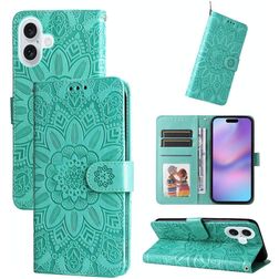 Mobigear Sunflower iPhone 17 Wallet case - Green