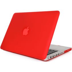 Mobigear Matte MacBook Pro 15 tum (2008-2012) Hårt MacBook-skal - Röd - Modell A1260 / A1286