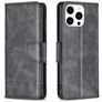 Mobigear Excellent iPhone 16 Pro Max Pungetui med Seddelrum - Sort