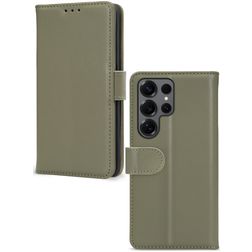 Mobilize Premium Gelly Samsung Galaxy S25 Ultra Lompakkokotelo + Setelitasku - Vihreä