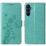 Mobigear Flowers Samsung Galaxy A17 Wallet case - Green