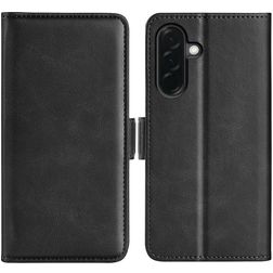 Mobigear Slim Magnet Samsung Galaxy A37 Lompakkokotelo + Setelitasku - Musta