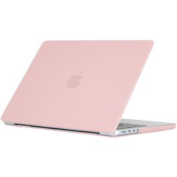 Mobigear Matte MacBook Pro 16 tommer (2021-2026) Hardshell Laptopcover MacBook Case - Pastelrosa - Model A2485 / A2780 / A2991 / A3186 / A3428 / A3429
