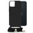Mobilize Lanyard Gelly iPhone 14 Flexibel TPU Skal med rem - Svart