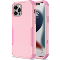 Mobigear Ultra Tough iPhone 14 Plus Fodral Hårdplast Skal Stötsäkert - Rosa