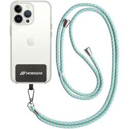 Mobigear Lanyard Cordón para móvil universal ajustable - Rosa / Verde