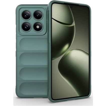 Mobigear Bumpy Xiaomi 14T Flexible TPU Back cover - Green