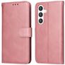 Mobigear Wallet Samsung Galaxy S24 Plus Pungetui med Seddelrum - Rosaguld