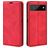 Mobigear Retro Slim Google Pixel 7 Plånboksfodral med sedelfack - Röd