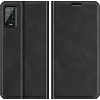Mobigear Retro Slim Wiko Power U20 Funda tipo libro Cartera - Negro