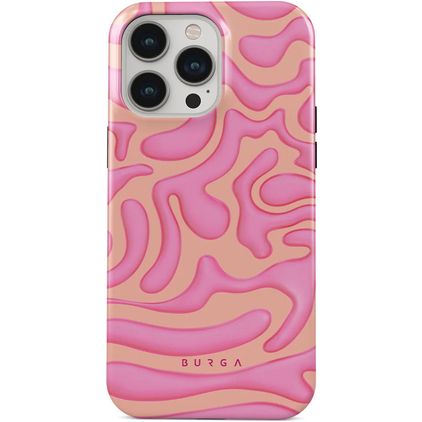 Burga Tough iPhone 15 Pro Plástico rígido Capa traseira Antichoque - Popsicle
