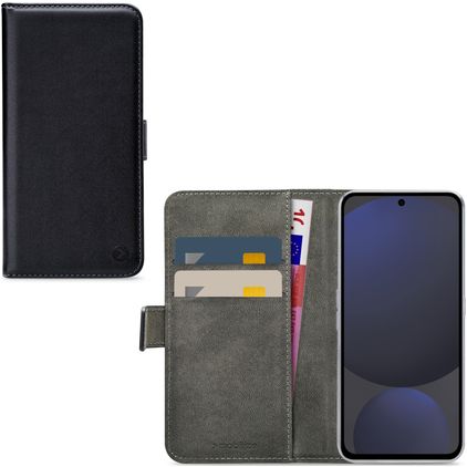 Mobilize Classic Gelly Wallet Samsung Galaxy S24 FE Funda tipo libro Cartera - Negro