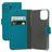 Mobiparts Saffiano Wallet iPhone 11 Pro Plånboksfodral med sedelfack - Turkos