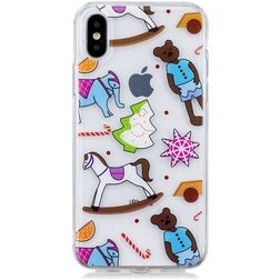 Mobigear Design iPhone X Flexibilní TPU Zadní kryt - Dolls Toys