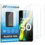 Mobigear Realme Narzo 50 5G Película de ecrã em plástico - Compatível com capas (Pack de 3)
