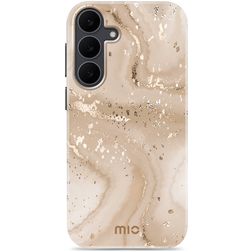 MIO Samsung Galaxy S25 FE MagSafe Hard Case Back cover - Gold Marble
