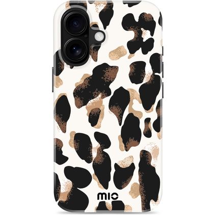MIO iPhone 16 MagSafe Kova Suojakuori - Leopard