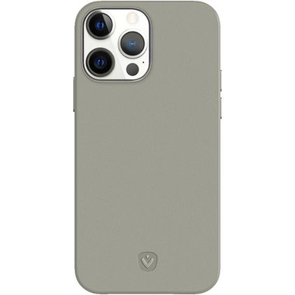 Valenta Snap Luxe iPhone 13 Pro Pravá kůže Zadní kryt - Šedá