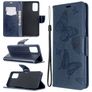 Mobigear Butterfly Samsung Galaxy S20 Plus Cover a libro portafoglio - Blu