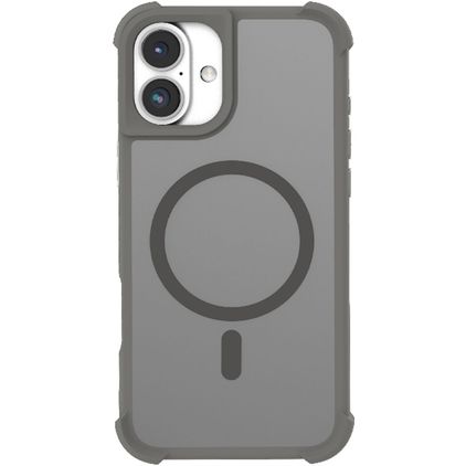 Mobigear Armor Shield iPhone 16 Plus MagSafe Hårdt Bagsidecover - Grå