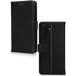 Mobilize Wallet Samsung Galaxy A26 Vera pelle Cover a libro portafoglio - Nero
