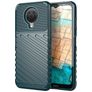 Mobigear Groove Nokia G10 TPU flexível Capa traseira - Verde
