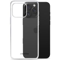 Mobilize Gelly Transparente iPhone 16 Pro Max TPU flexible Carcasa - Transparente