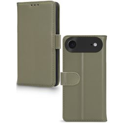 Mobilize Premium Gelly iPhone Air Funda tipo libro Cartera - Verde