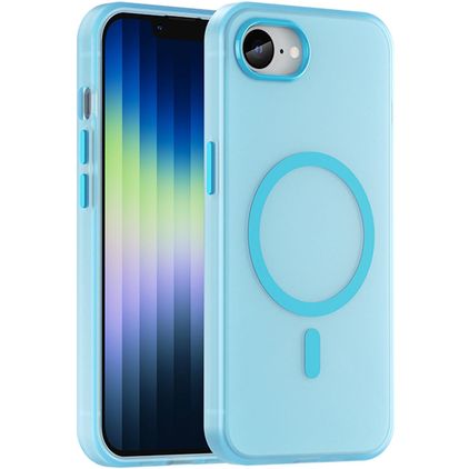 Mobigear Shockproof iPhone 17e MagSafe Hard Case Back cover - Blue