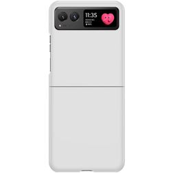 Mobigear Colors Motorola Razr 40 Plástico rígido Capa traseira - Branco