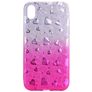 Mobigear Design iPhone XS Max Elastyczne TPU Etui plecki - Magenta