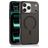 Mobigear Shockproof Grip iPhone 17 Pro MagSafe Hårdt Bagsidecover - Sort